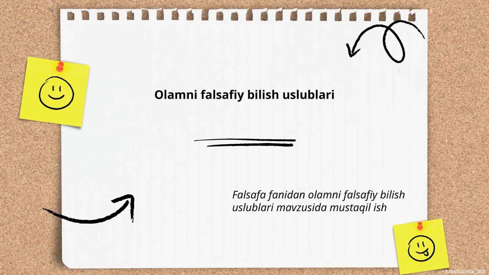 Olamni falsafiy bilish uslublari