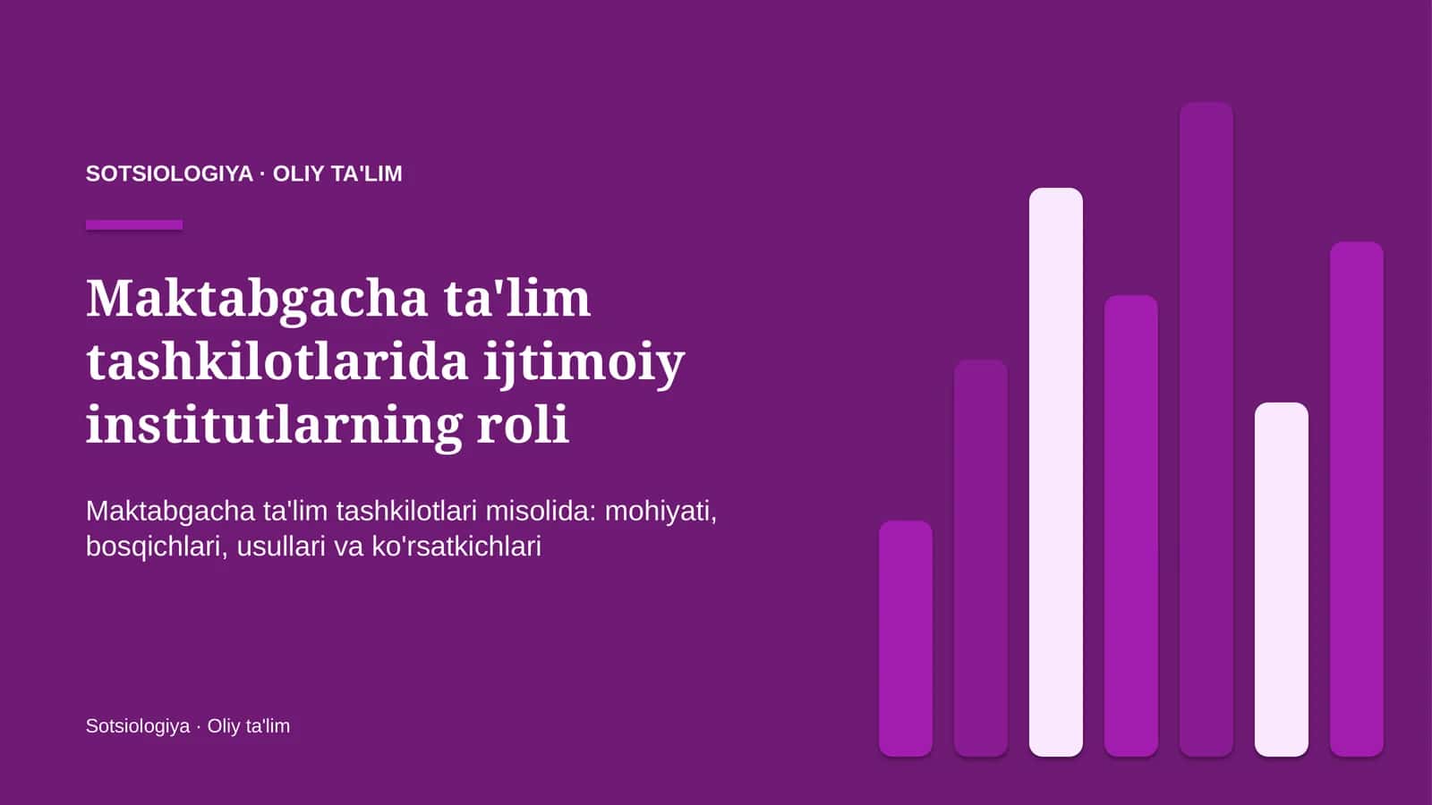 maktabgacha ta'lim tashkilotlarida ijtimoiy institutlarning roli 8799