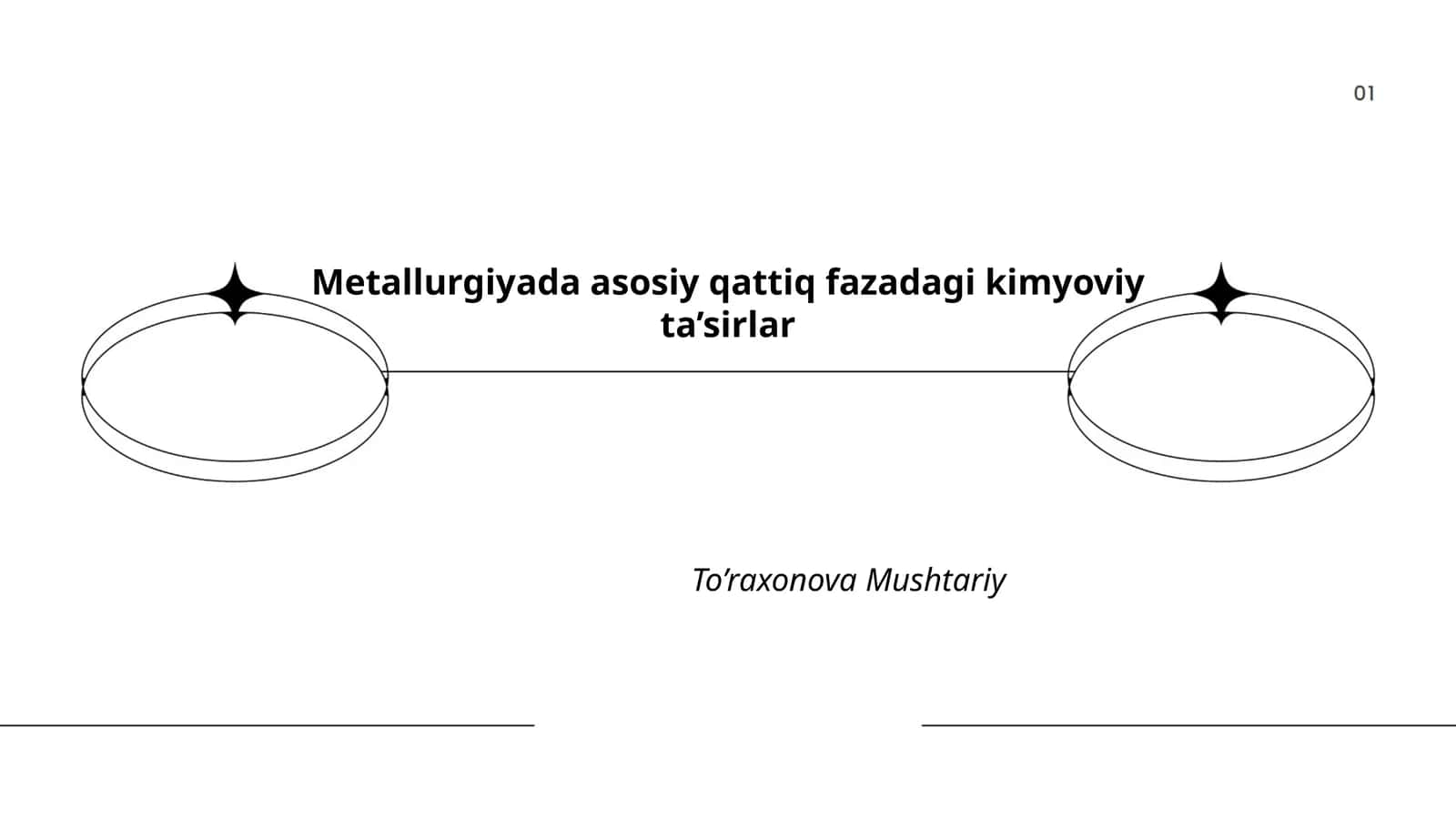 Metallurgiyada asosiy qattiq fazadagi kimyoviy ta’sirlar To’raxonova Mushtariy