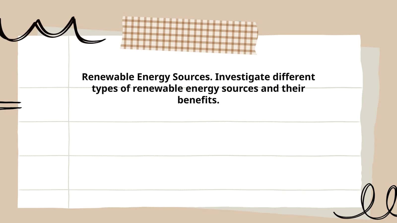 Renewable Energy Sources