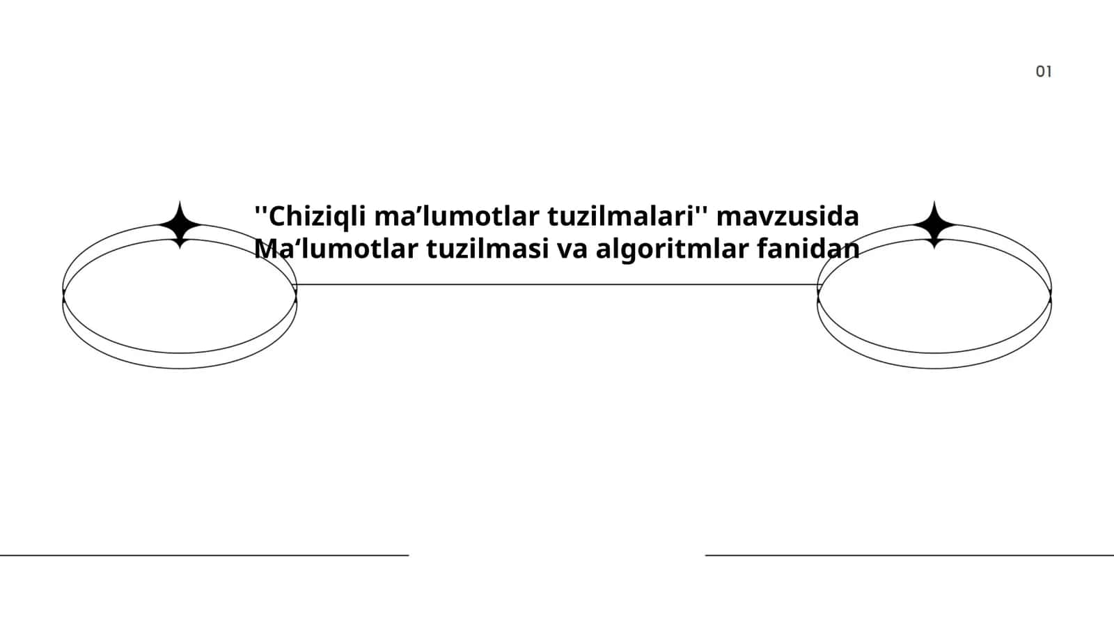 Chiziqli ma’lumotlar tuzilmalari