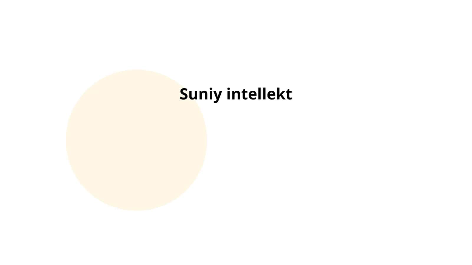 Suniy intellektning tarixi