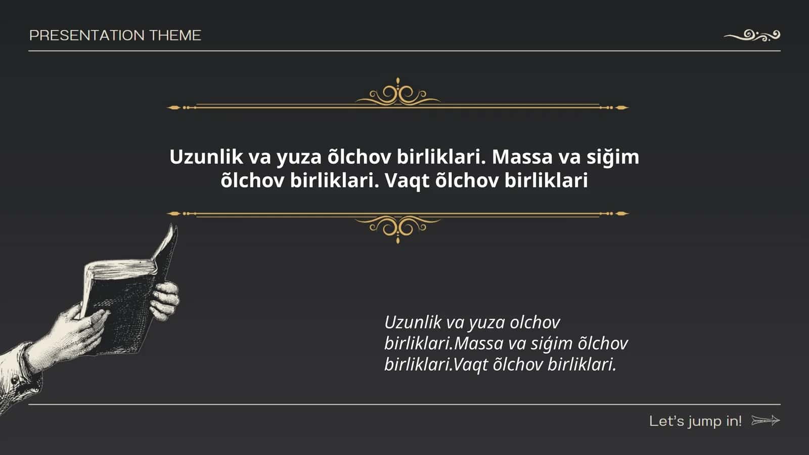 Uzunlik va yuza õlchov birliklari