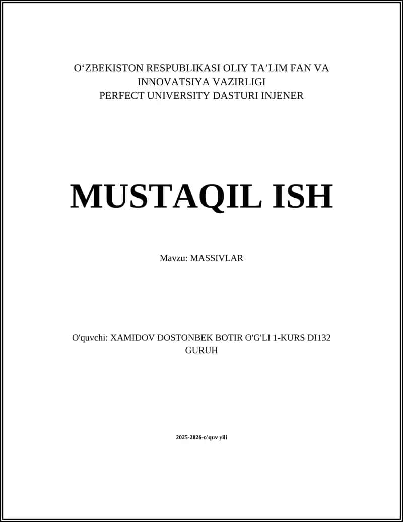 MASSIVLAR