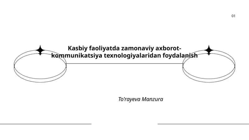 Axborot-kommunikatsiya texnologiyalari