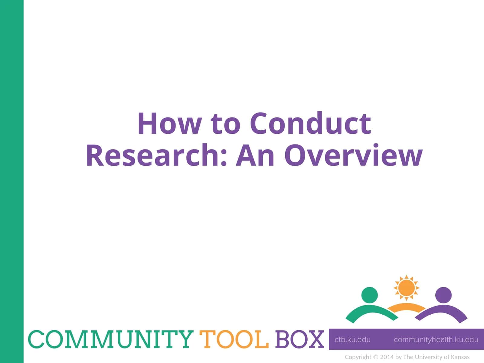 How to Conduct Research: An Overview