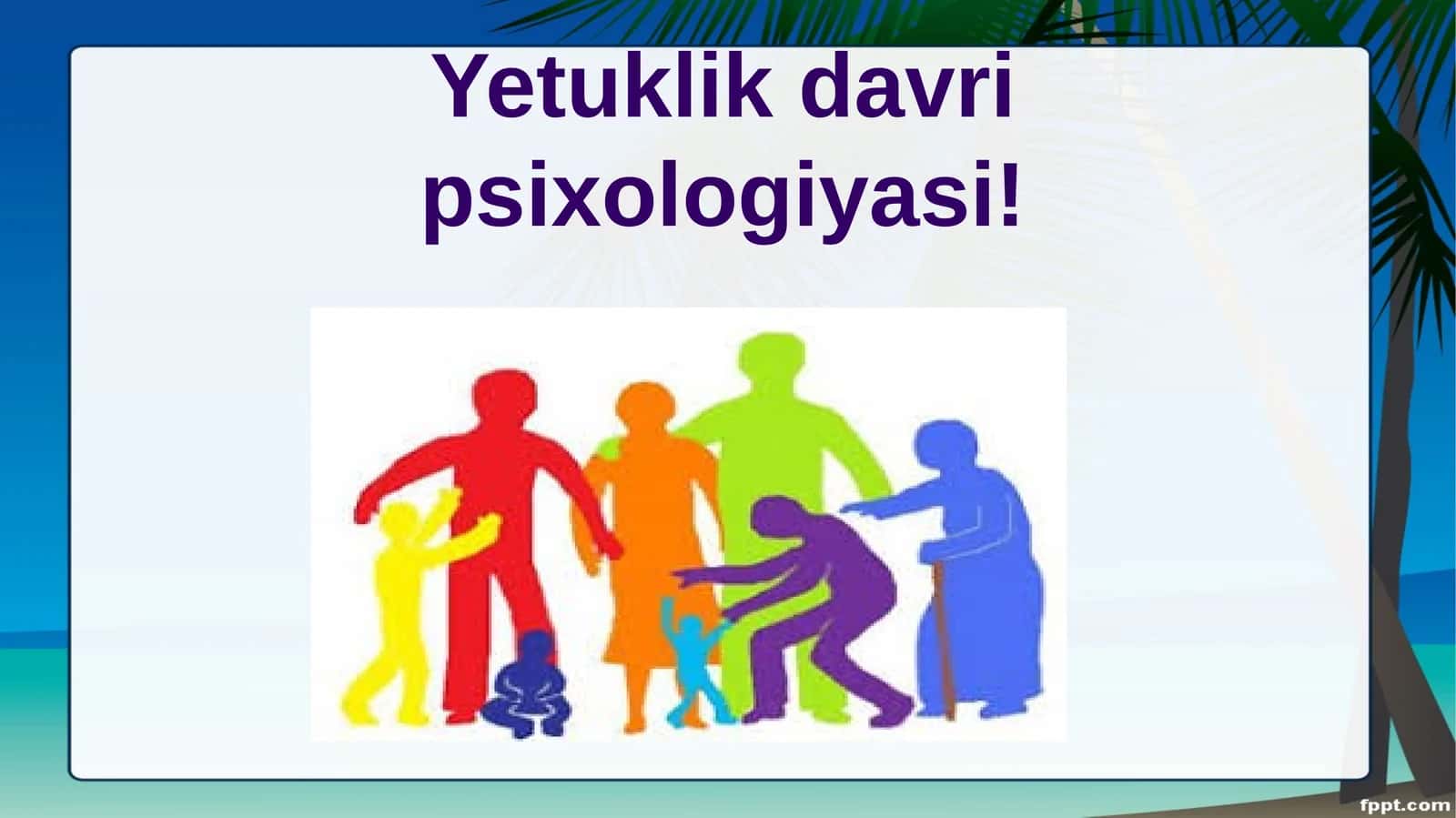 Yetuklik davri psixologiyasi