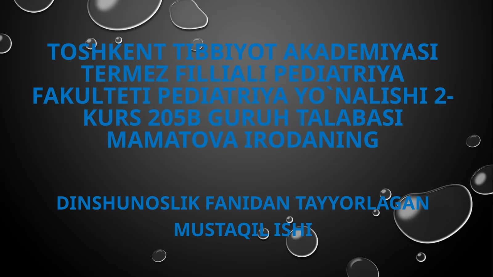 ISLOMDA INSON HUQUQLARI HIMOYASI IJTIMOIY TENGLIK ADOLAT VA TOLERANTLIK