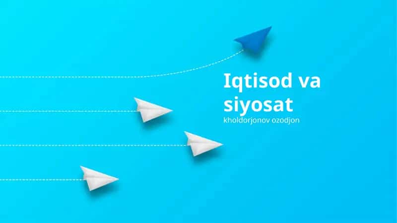 Iqtisod va siyosat