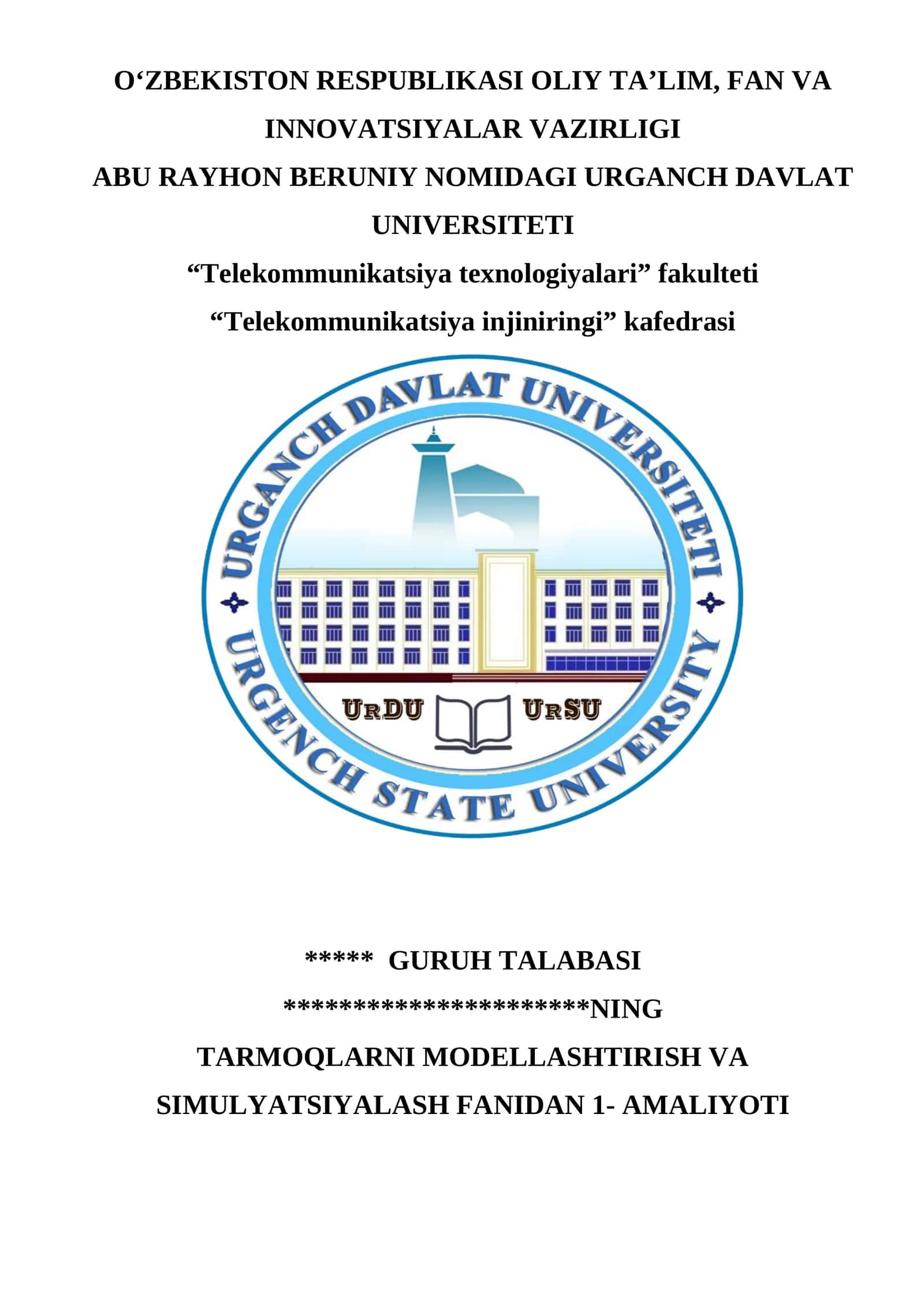 MATLAB-communications dasturiy paketi