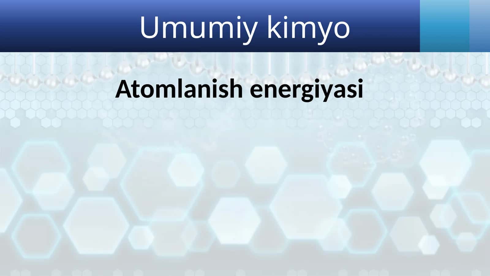Atomlanish energiyasi