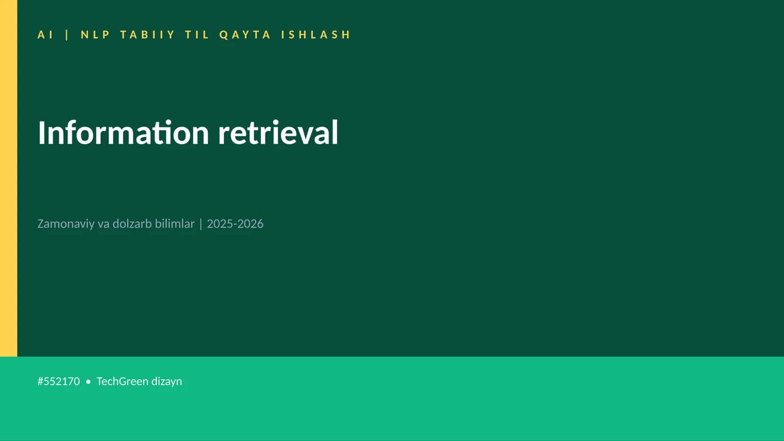 Information retrieval