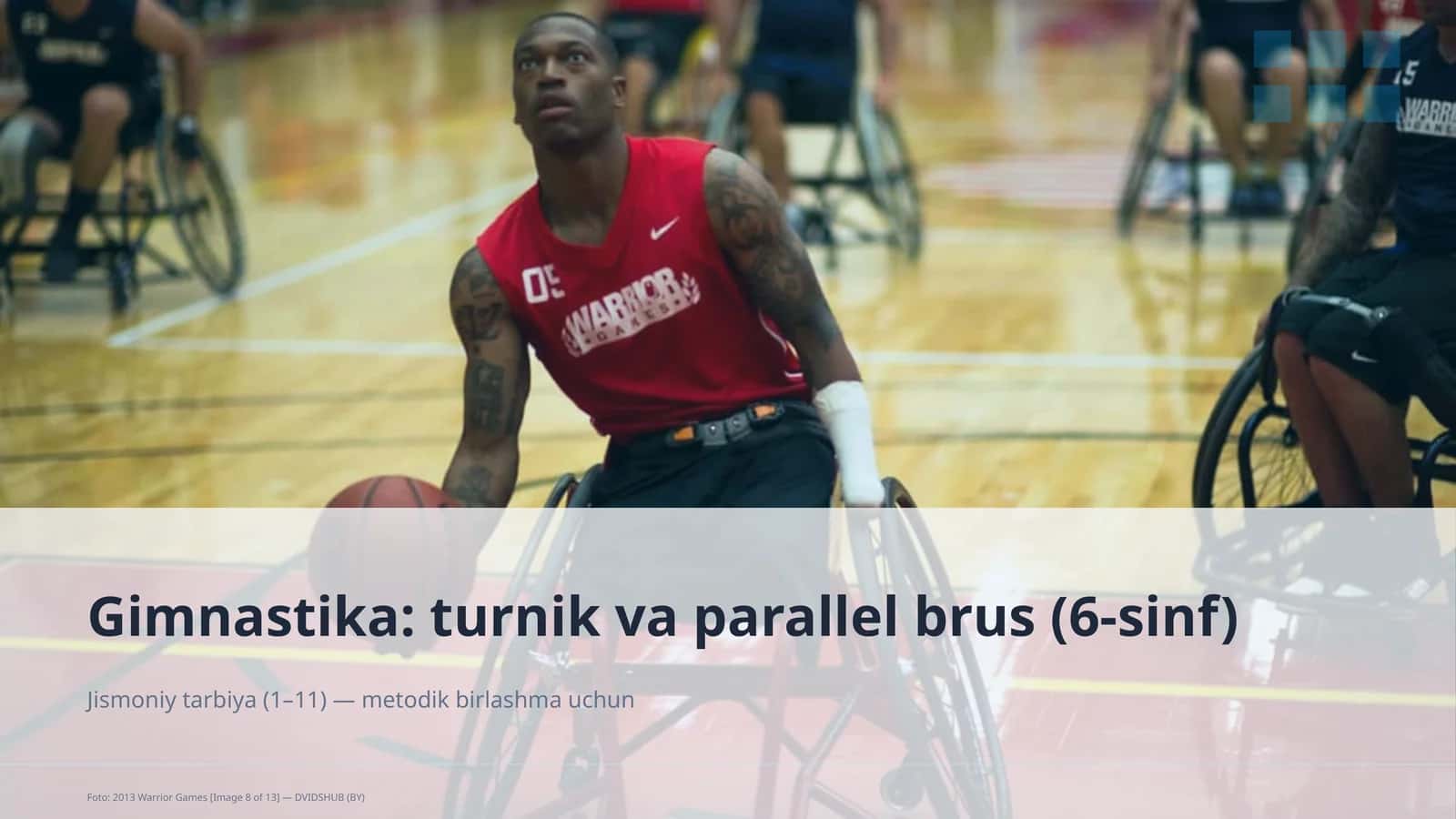 Gimnastika: turnik va parallel brus (6-sinf)