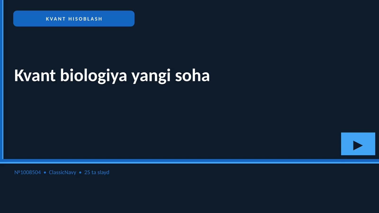 Kvant biologiya yangi soha