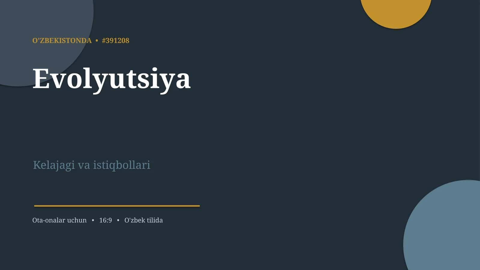 Evolyutsiya
