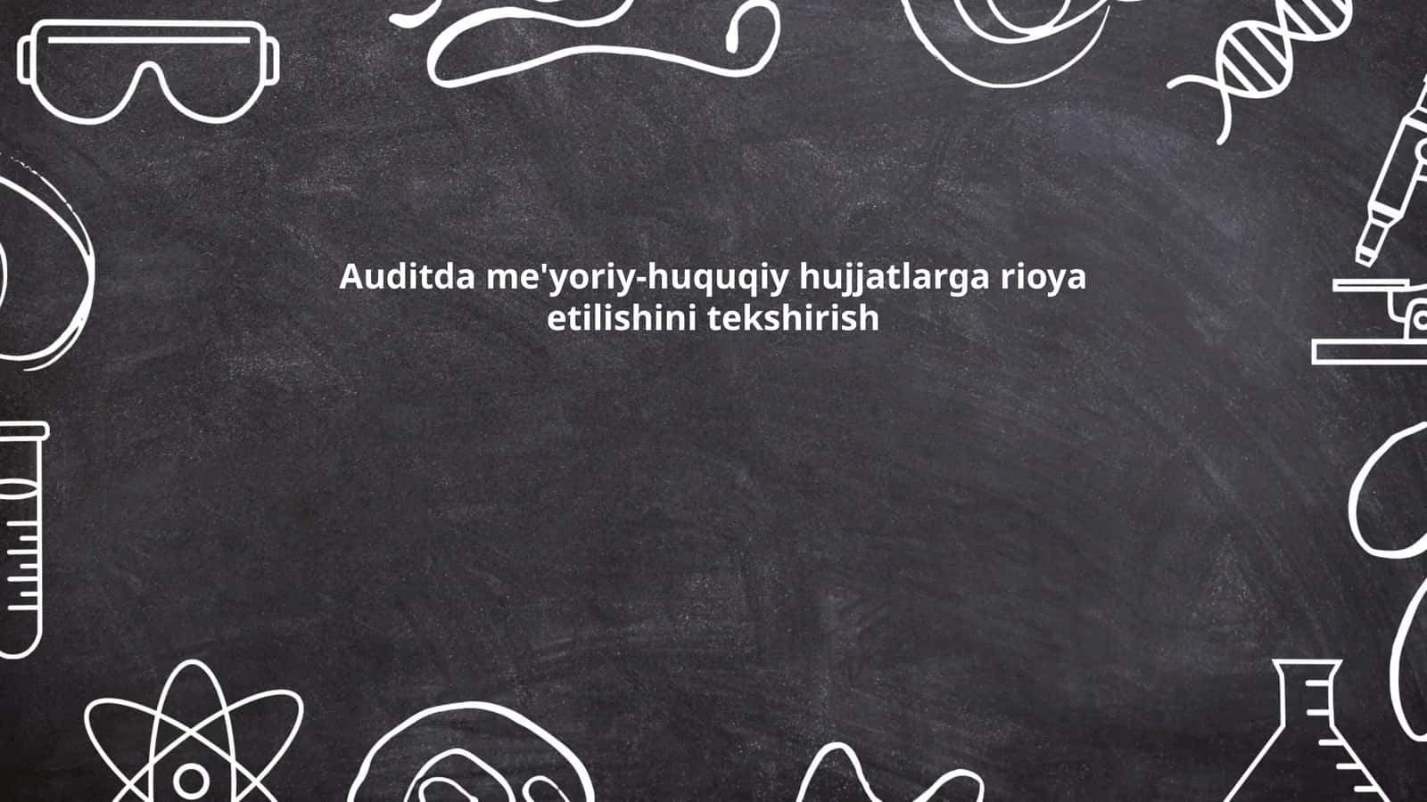 Ichki nazorat tizimi