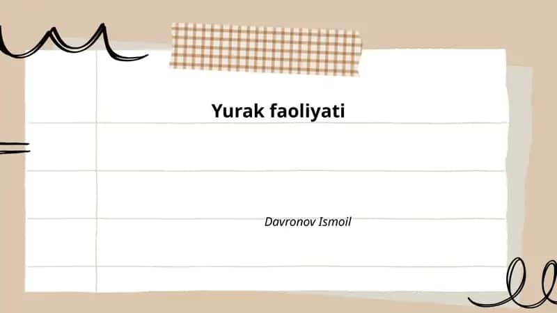 Yurak faoliyati