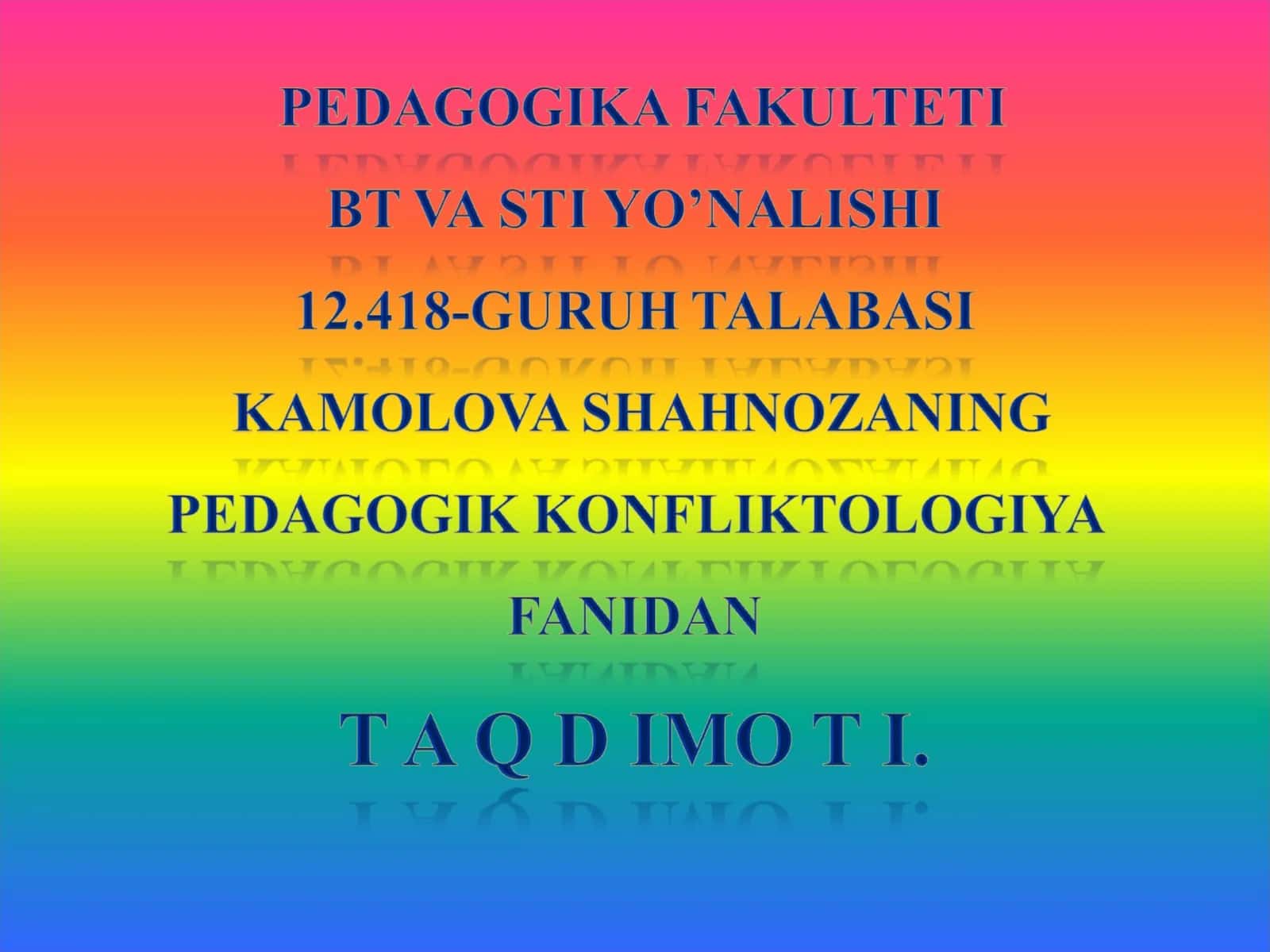 Pedagogik muloqot