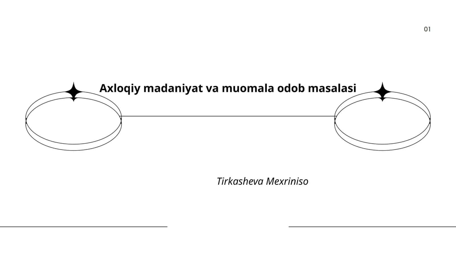 Axloqiy madaniyat va muomala odob masalasi