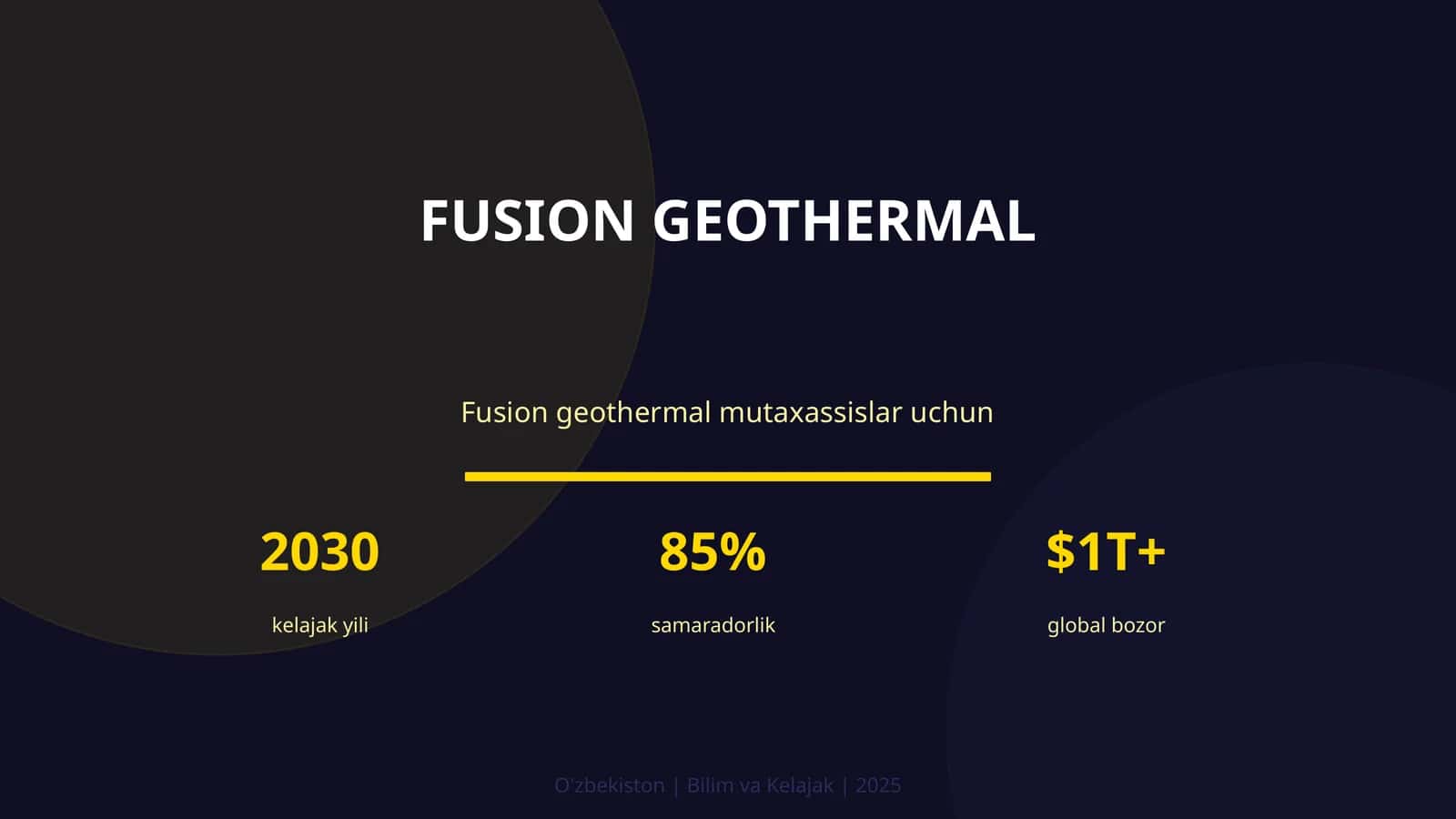 Fusion geothermal