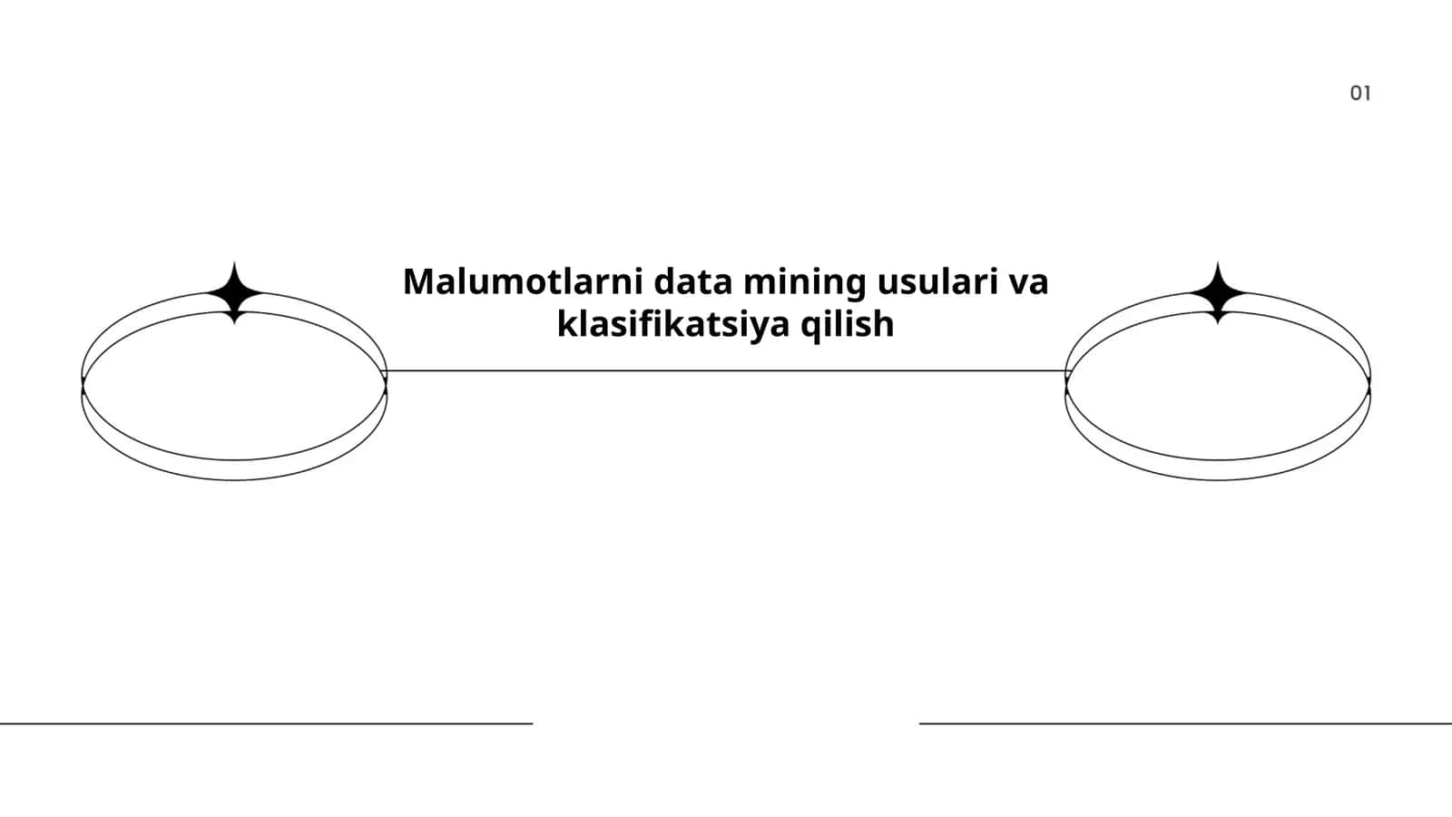 Malumotlarni data mining usulari va klasifikatsiya qilish