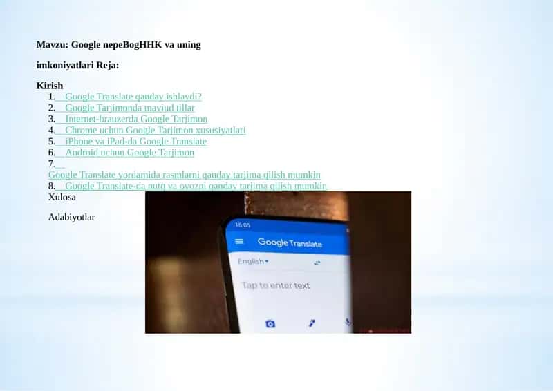 Google Translate