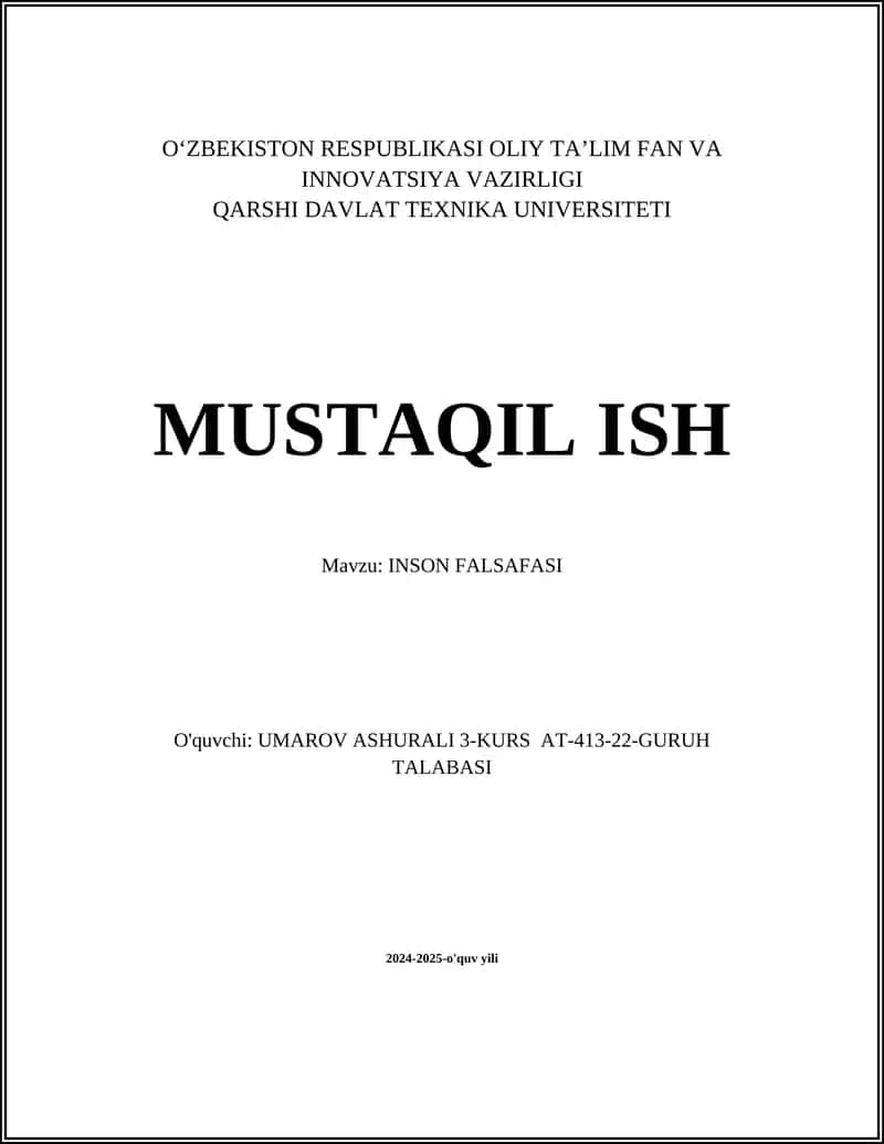 INSON FALSAFASI
