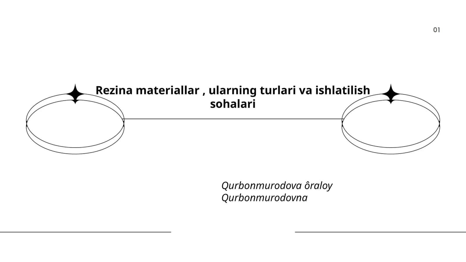 Rezina materiallar, ularning turlari va ishlatilish sohalari