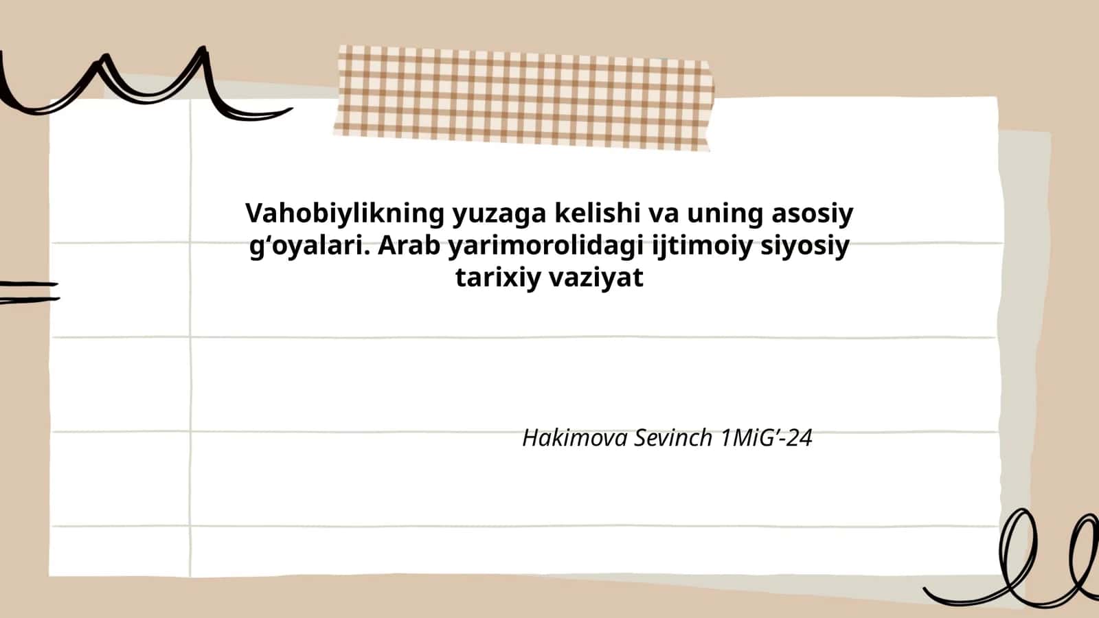 Hakimova Sevinch 1MiGʼ-24