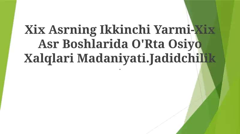 Jadidchilik