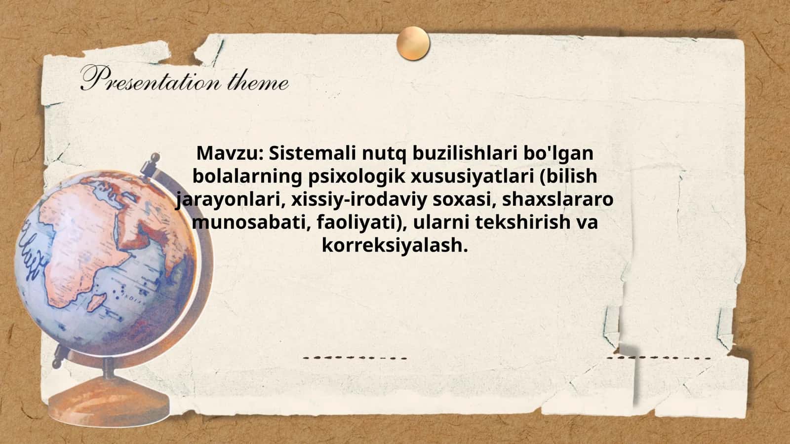 Sistemali nutq buzilishlari bo'lgan bolalar