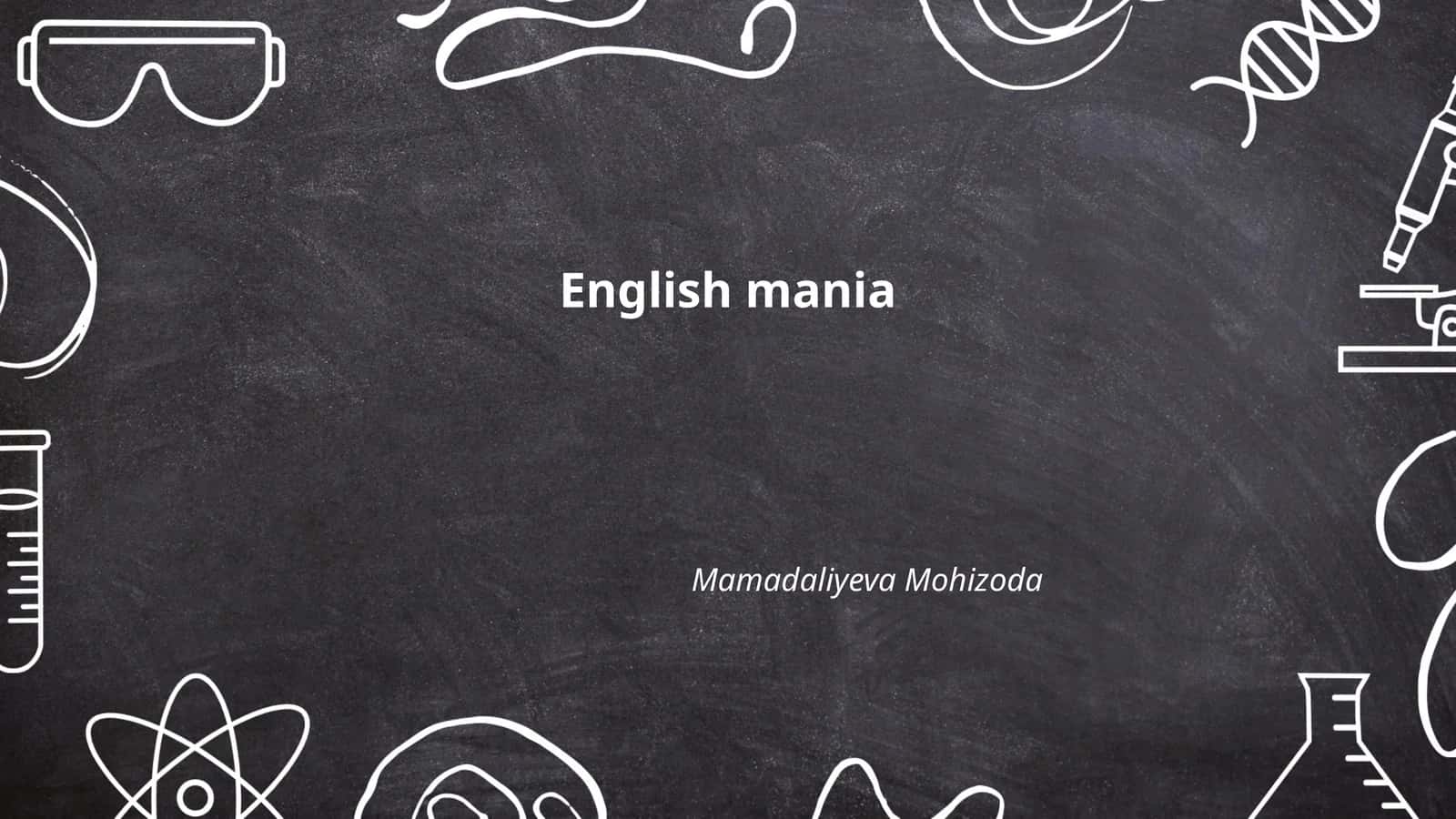 English mania