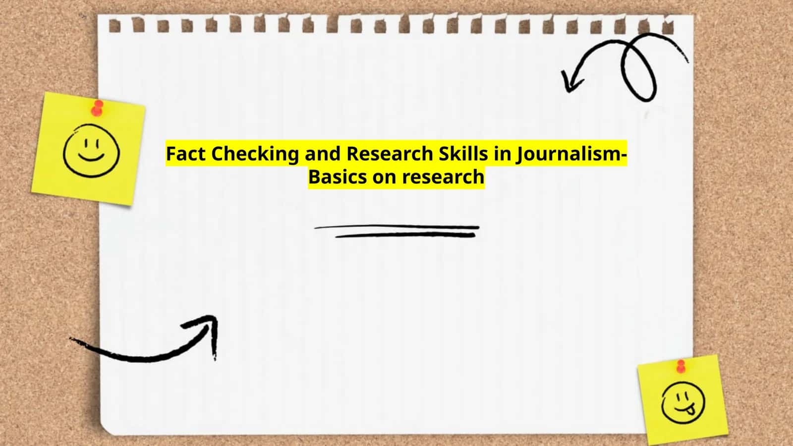 Fact Checking and Research Skills in Journalism-Basics on research