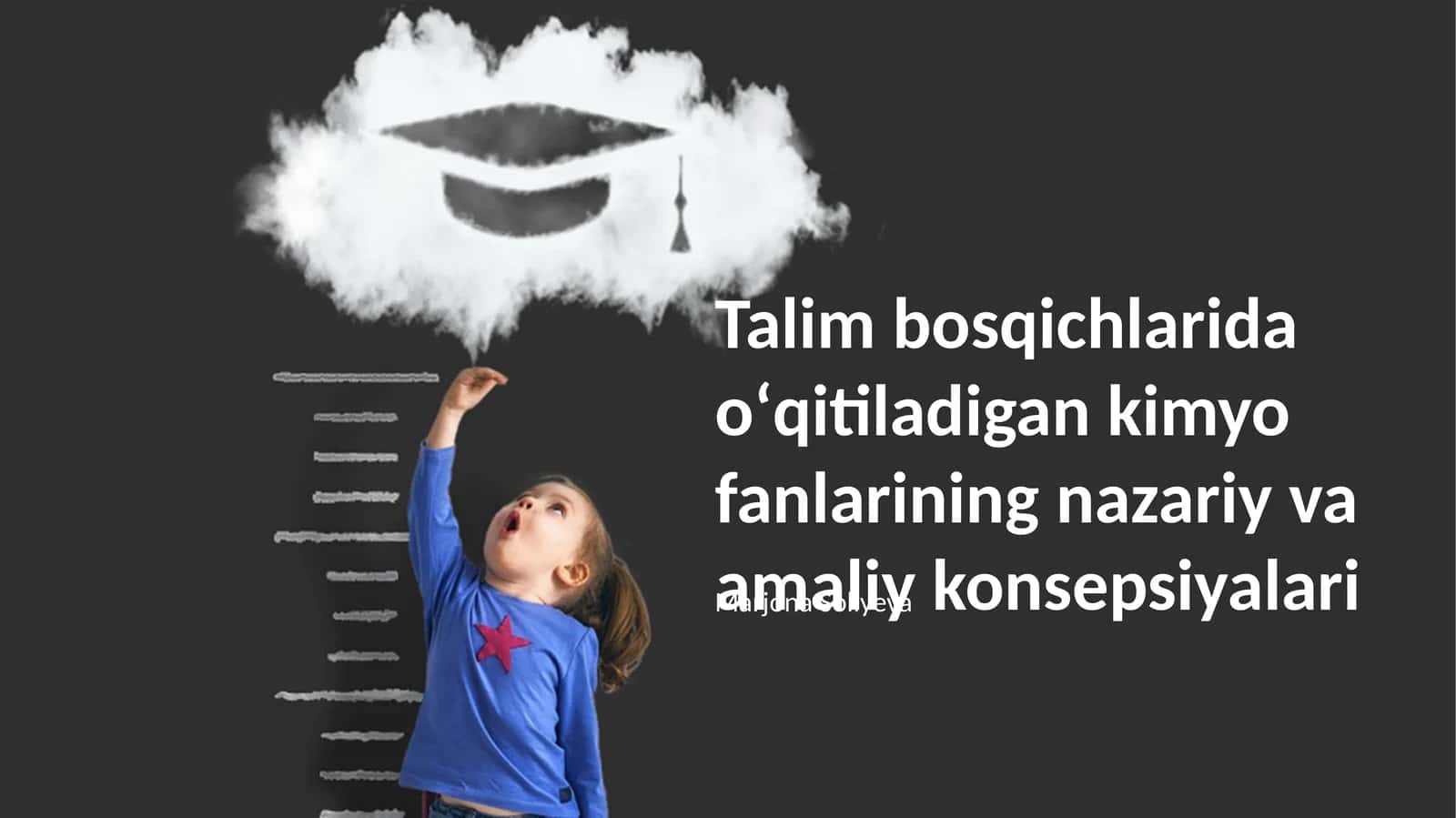 Kimyo fanlari nazariy va amaliy konsepsiyalari