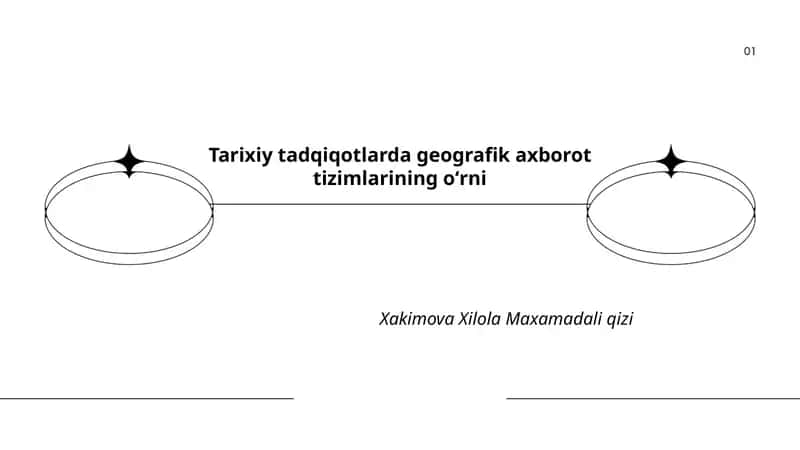 Tarixiy tadqiqotlarda geografik axborot tizimlarining oʻrni