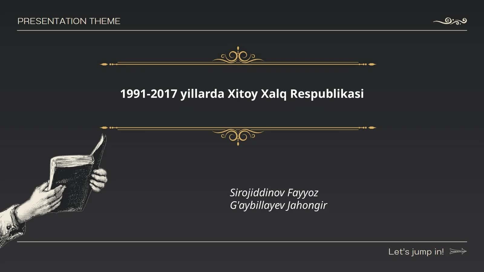 Xitoyning iqtisodiy islohotlari (1991-2017)