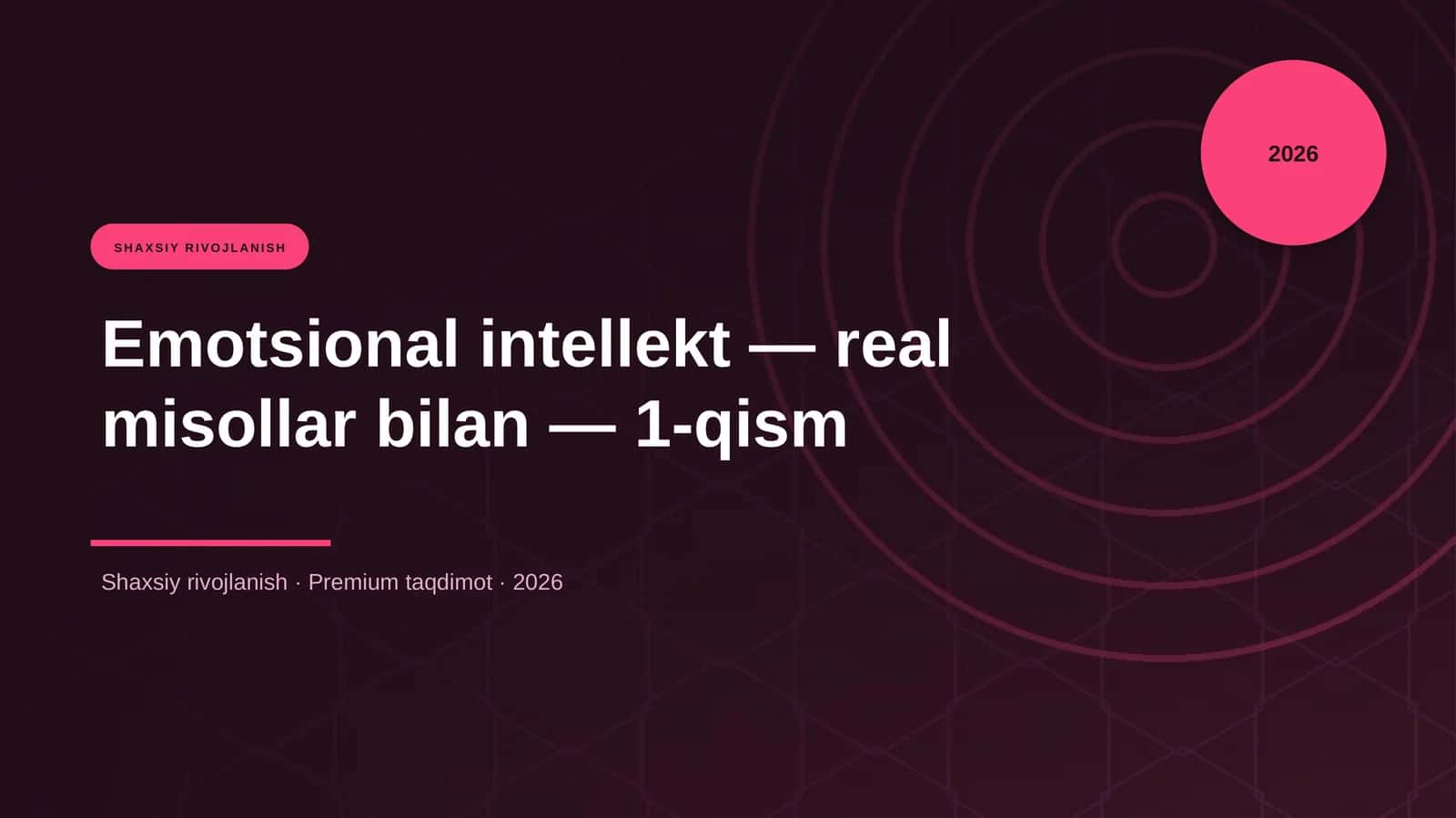Emotsional intellekt