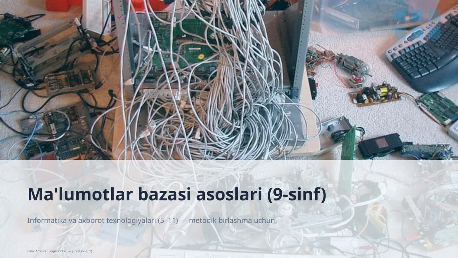 Ma'lumotlar bazasi asoslari (9-sinf)