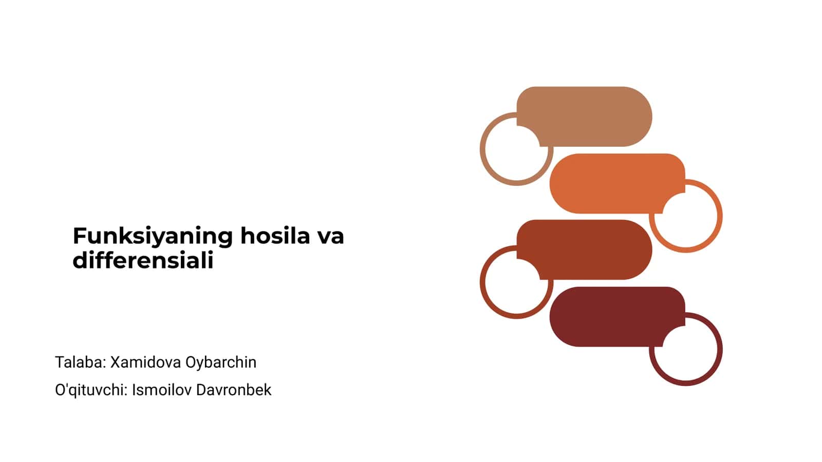 Funksiyaning hosila va differensiali