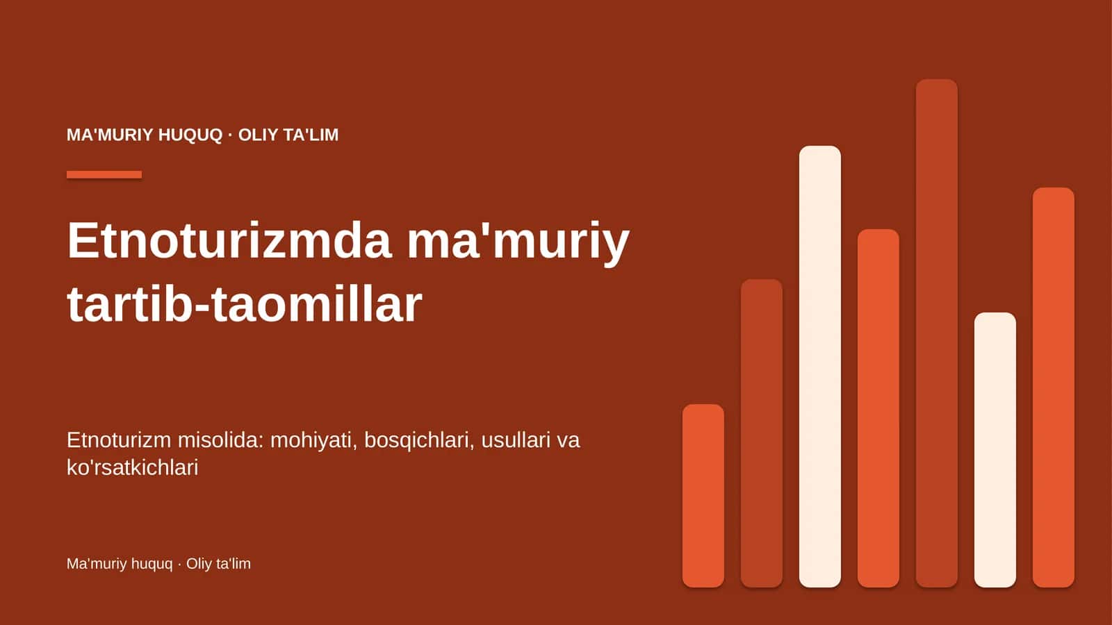 etnoturizmda ma'muriy tartib taomillar 9796