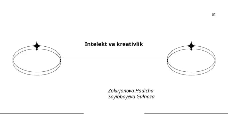 Intelekt va kreativlik