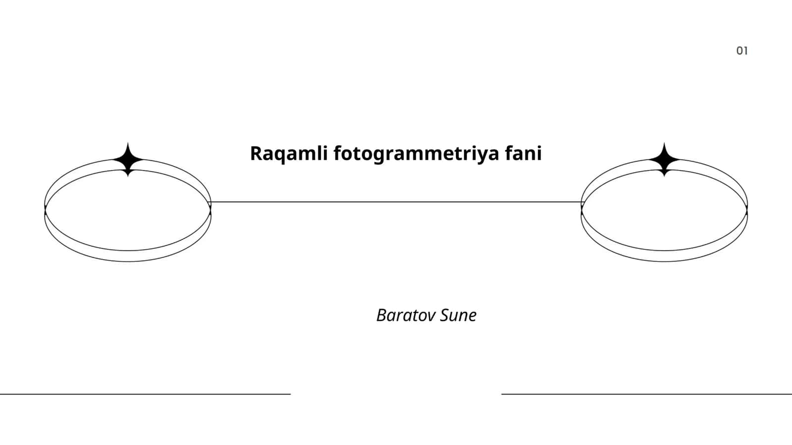 Raqamli fotogrammetriya fani