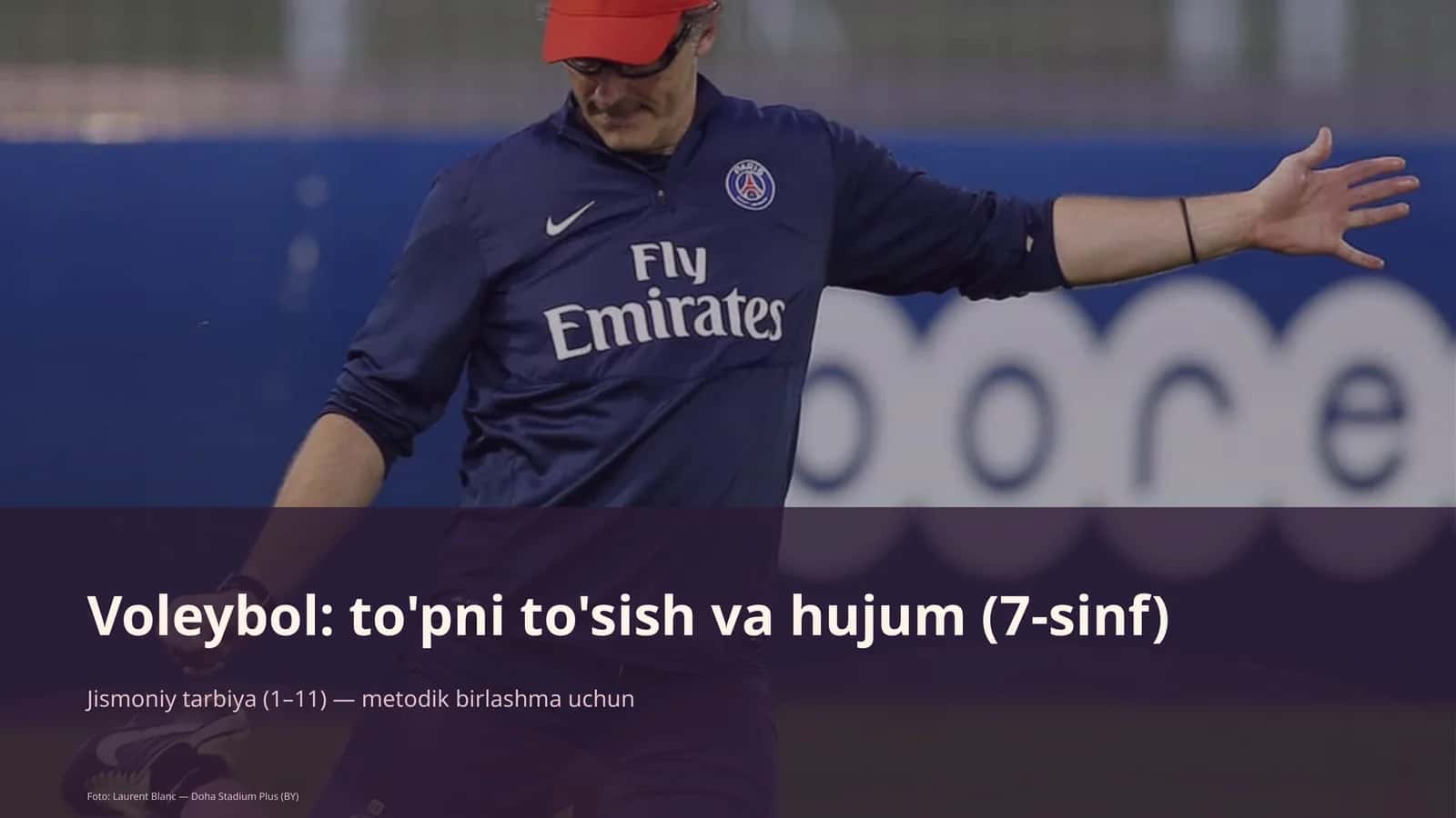 Vollеybol: to'pni to'sish va hujum (7-sinf)