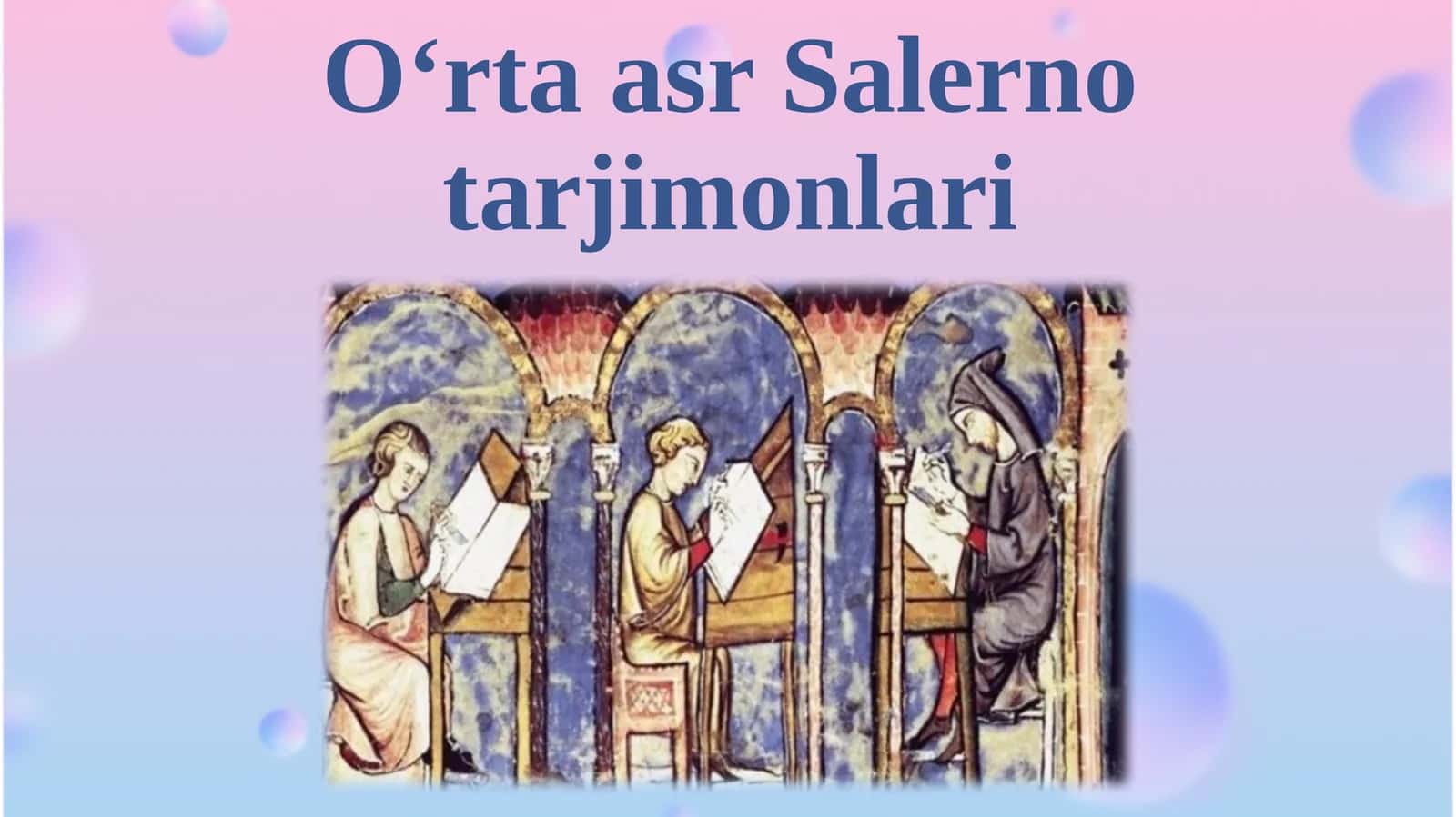 Oʻrtaasr Salerno tarjimonlari