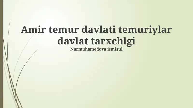 Temuriylar davlati: Asoslari va taraqqiyoti