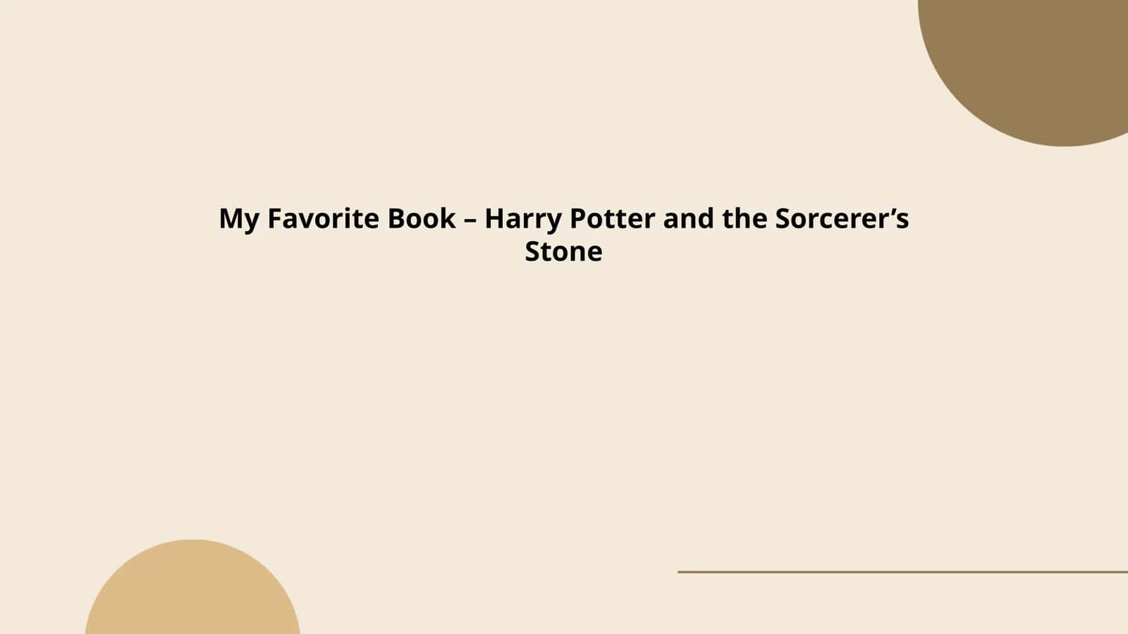 The Magical World of Hogwarts