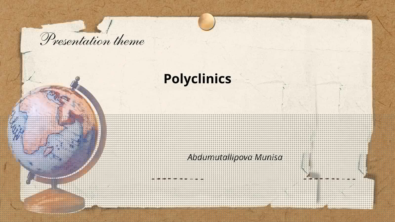 Polyclinics (Polyklinikalar)