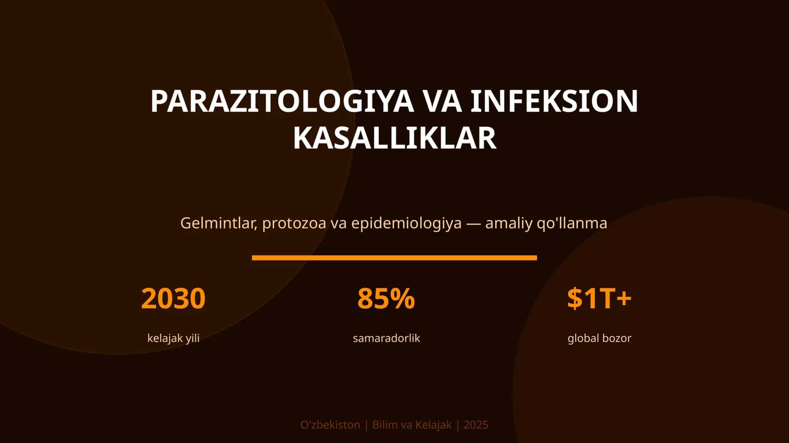 Gelmintlar, protozoa va epidemiologiya — amaliy qo'llanma