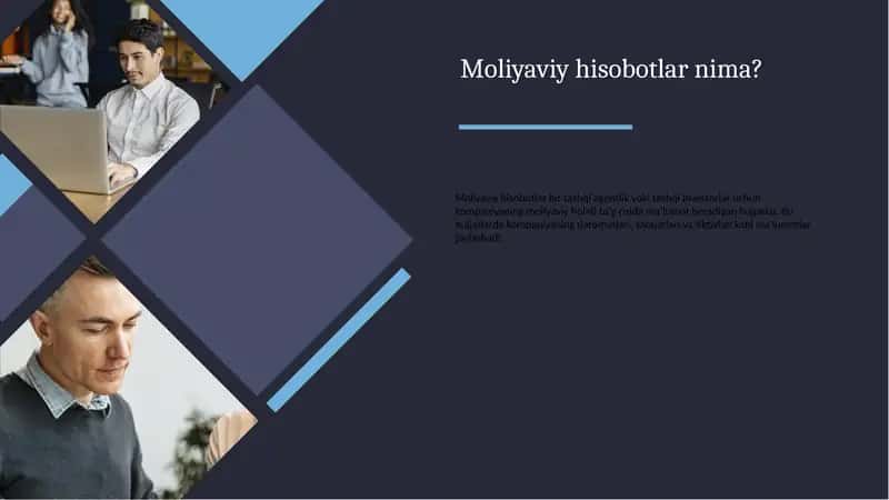 Moliyaviy hisobotlar