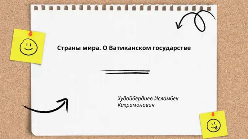 О Ватиканском государстве